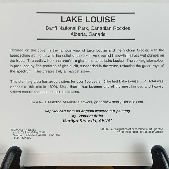 Marilyn Kinsella Lake Louise Banff National Print - Picture 9 of 9